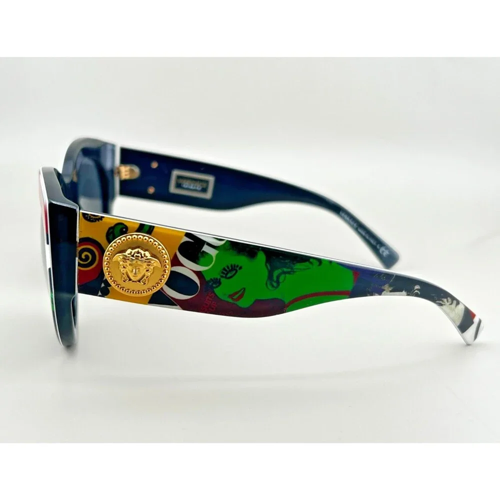 VERSACE Tribute Collection VOGUE 4353 Sunglasses Womens 51-26-140 ITALY Pop Art